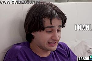 I am the careful milf stepmother annie king, getting taboo fucked hard by my shy stepson with oral and big tits.