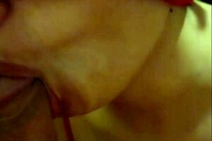 enjoyin his cock while ridin my dildo