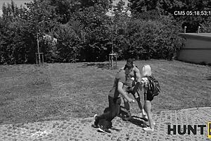 Friend exchanges money for intimate encounter with girlfriend.