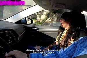 Diabla redeems casting with passionate creampie on couch.