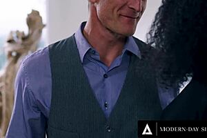 Horny voyeur Nicole Kitt joins cheating wife Olivia Jay!