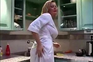 date with blonde milf, 'show me those big tits'