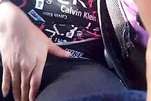 Stranger touches my ass on bus, I get horny and we fuck wildly 😈