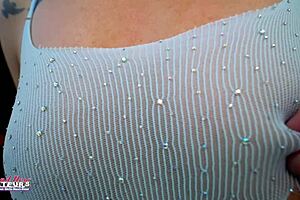 skinny brunette coed mercedez sucks hard cock and gets group banged