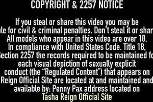 Big boobed tasha reign had to suck james deens dick after romantic date.