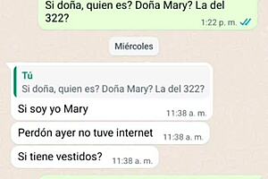 I am the one who fucks doña mary because her husband doesn't satisfy her