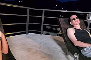 Cheating With Young Waiter In Hotel Room