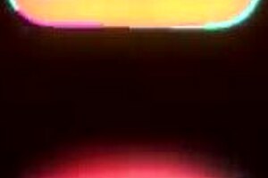 my friend and i in a private moment backstage.