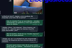 She challenged my penis growth, but got a huge surprise and a lesson instead