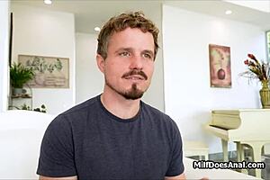 Busty Cougar Does Yoga Then Gets Anal Fucked