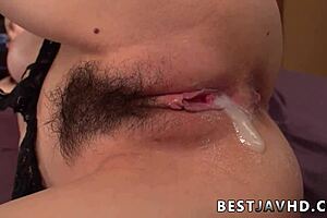 Emotional Japanese Seductress Momoka Sakai Accommodates Uncensored Penis In Lingerie Blowjob!