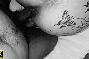 My ex girlfriend visit me, missin' cummin' in my dick with creampie.