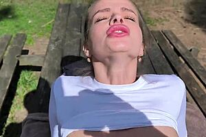 Wow! Forester films himself banging a married milf outdoors!