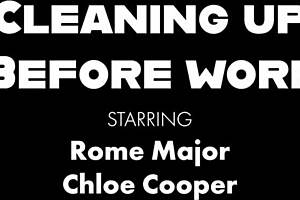 Chloe cooper sucks black cock with big ass toys