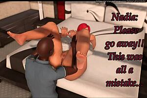 Married White Woman With Big Racist Ass Seduced By Black Cock. Monster Cock Cheating At Wedding.