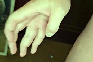 Full blowjob from preggo milf with facial