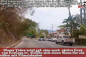 Public squirt when German agent meets Latina milf 😏