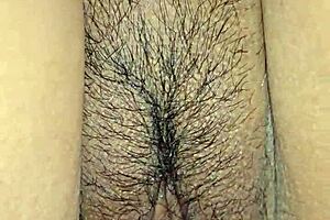 Latina milf experiences real orgasm with cum on pussy