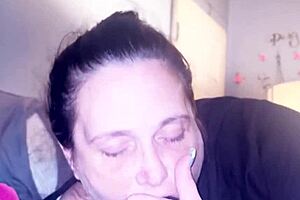 no teeth magic gumjob leads to best head and accidental facial