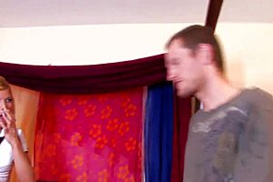 Feeling intense orgasms in homemade quickie roleplay with MILF