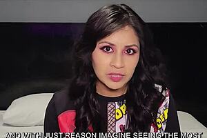 Latina Amateur Moans in Missionary Orgasm Session