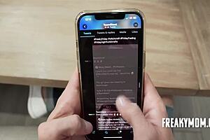 blindfold prank with stepmom audrey madison 😄