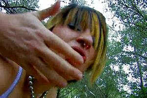 Nature Blowjob Turns Into Deep Cowgirl Ride With Monster Cock