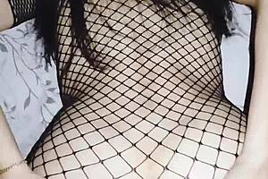 i fuck my milf wifes ass in stockings doggystyle close up