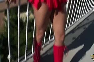 The big natural tits of alexis silver are more than enough to get him off.