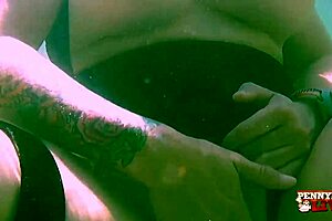 penny pax masturbates underwater and gets super horny