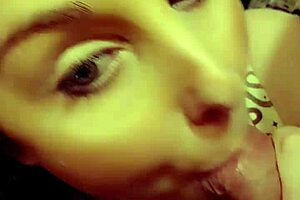 Redhead Milf Sucking Hard Cock