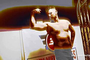 Brandi Mae wrestles Jack Friday for oral dominance