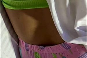 Arab Sex Slut Husband Enters Room, Rubs Ass, Fucks Her