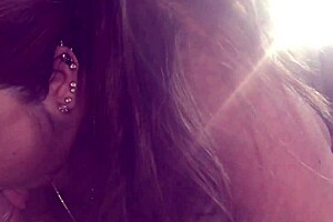 milf licking dick close up?