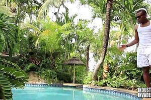 resort rendezvous with 2 huge black dicks in face fucking deepthroat sloppy double facial