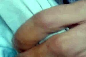 Byrd jerks off for Ladybyrd's exhibitionist tease