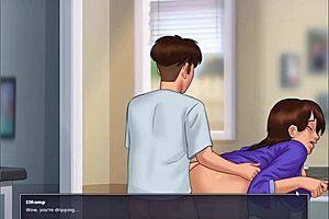 I creampied my stepmother in missionary with shaved pussy