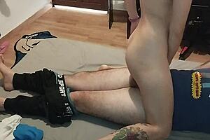 colombian busty babe takes huge cock in her giant ass.