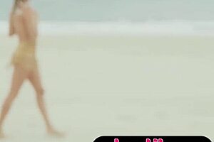 Petite Australian Milf Displays Round Tits And Sandy Bubble Butt