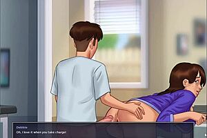 I creampied my stepmother in missionary with shaved pussy