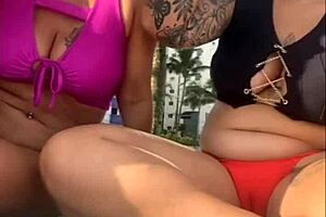 milf alone on beach flashing wanting to get naughty without husband