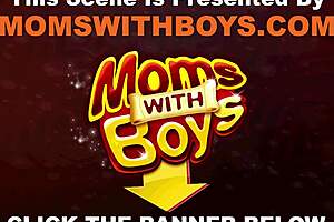 why is this blonde mature sucking cock in bondage?