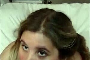 Blonde Teen Neighbor's Best Cum Finishes Compilation