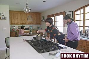 Stepdaddy Fucks Stepdaughter And Wife Anytime