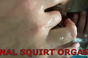 Anal squirt orgasm ass fuck squirting