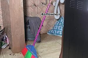 put a hidden camera on my naked stepmum