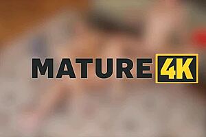 Mature4k threesome sex with bisexual cougar