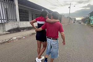 and if they discover us fun sex in a public park with my fucking whore girlfriend and a horny stranger