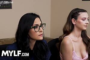 filthy stepdaughter caught giving oral