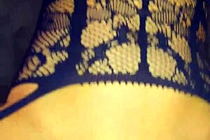 Beautiful couple shares successful homemade moments together